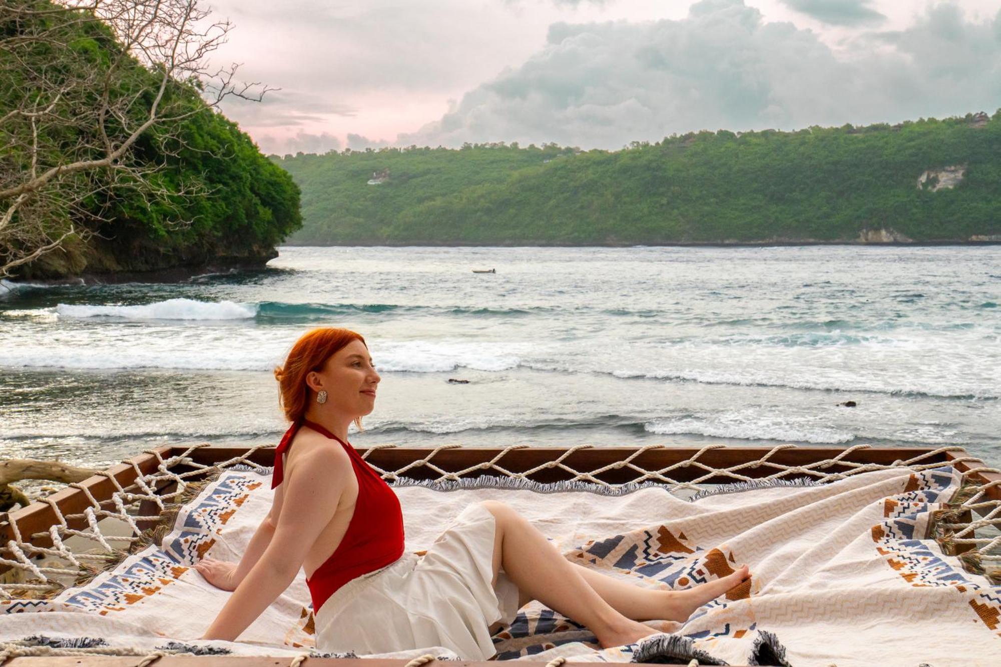 Beachfront Luxury Dome Villas - Gamat Bay Resort Nusa Penida Buitenkant foto